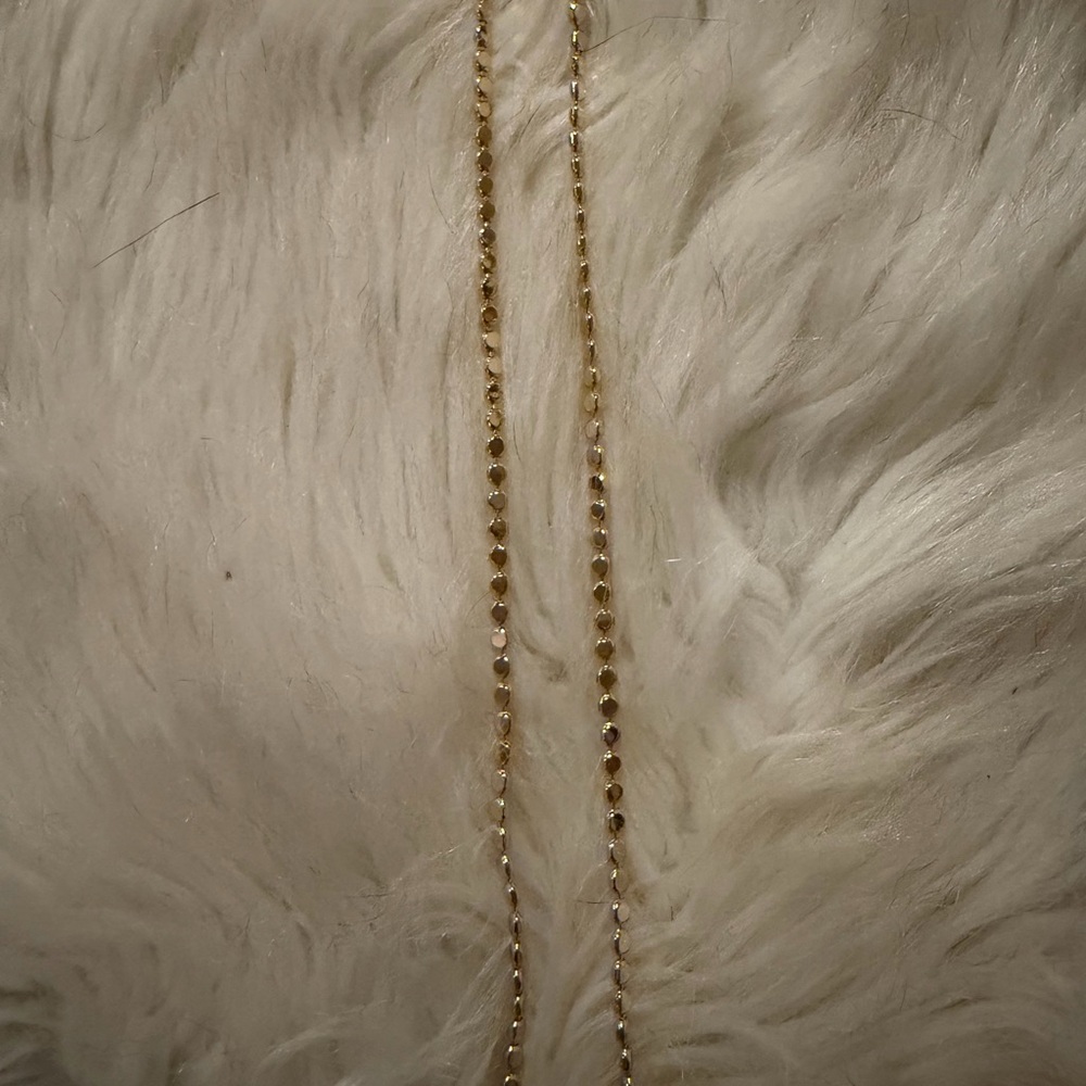 Electric Picks Gold Necklace